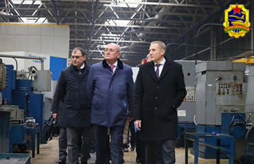 A Delegation From Gazprom Visited MWTP