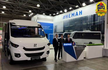 Госкомвоенпром представил автобус «Неман-420435» на Международной выставке «АвтобусЭкспо 2026»