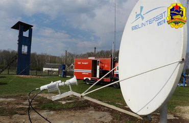 Внедрение спутниковых технологий VSAT по максимуму: связь Белинтерсат в интересах МЧС Республики Беларусь