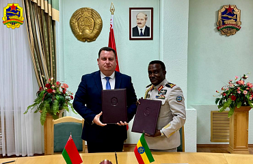 Председатель Госкомвоенпрома Дмитрий Пантус провел итоговую встречу с делегацией ВВС Эфиопии