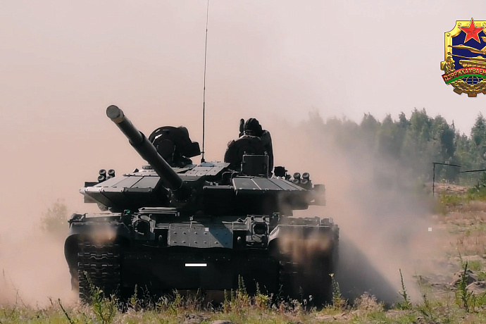 MILEX-2025 exhibits: T-72BM2 tank